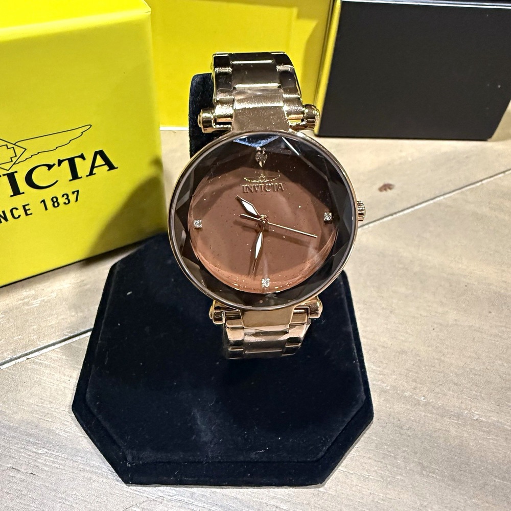 Invicta Celestial Women's Watch 70325 – Rose Gold 34mm